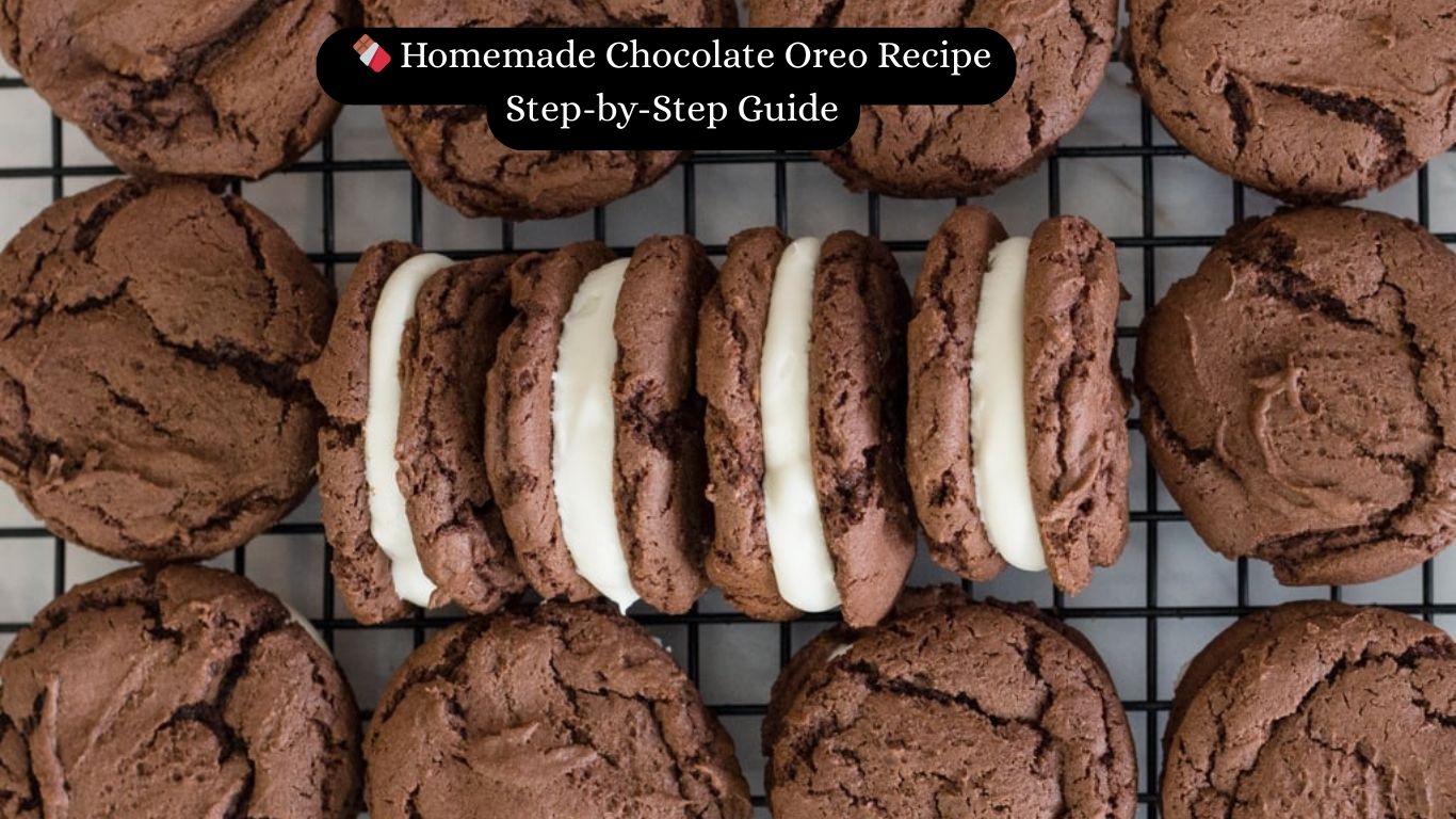 🍫 Homemade Chocolate Oreo Recipe – Step-by-Step Guide